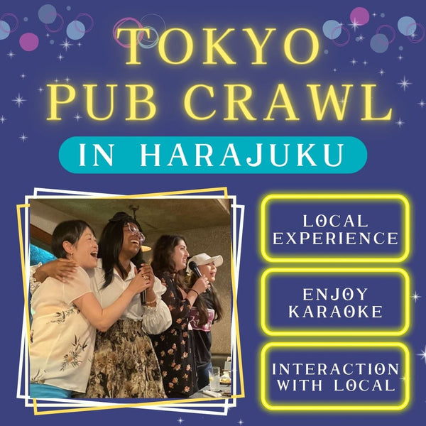 Japanese "Snack bar" hopping tour in Harajuku